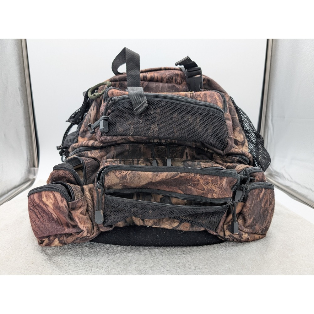 Fieldline Camo Hunting Waist Pack Multi Pocket Fanny Pack Lumbar Bag Brown Camo